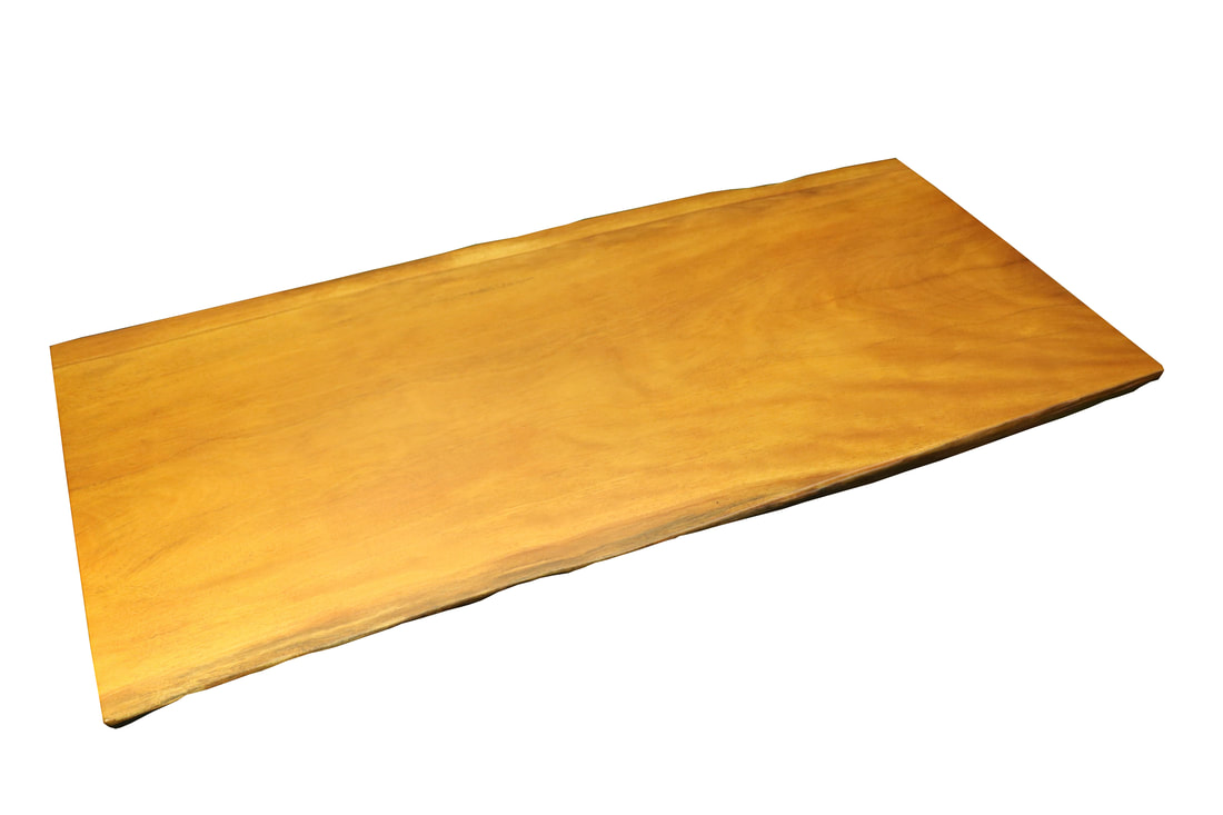 非洲黃花梨桌板大板餐桌